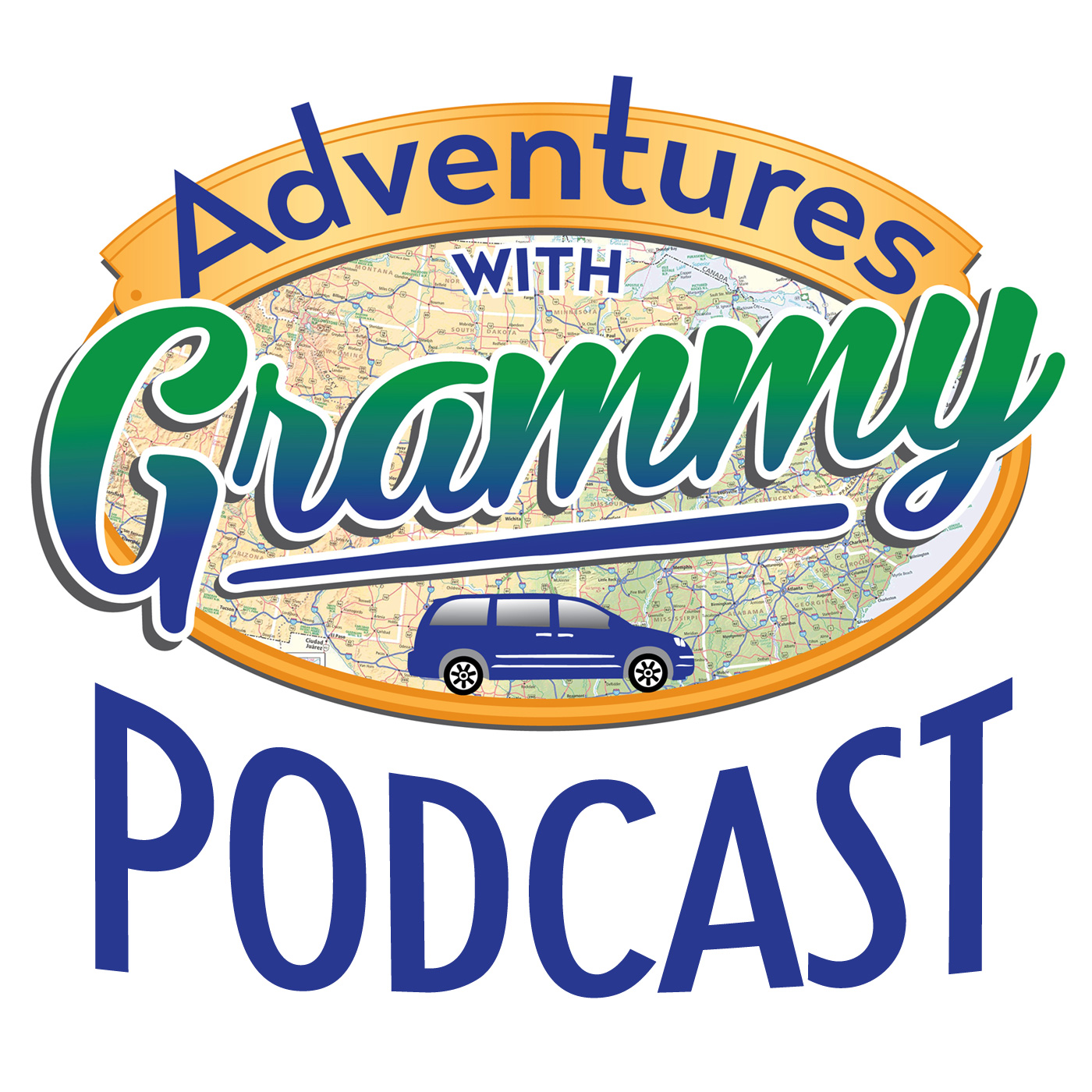 Adventures with Grammy Podcast Album Art
